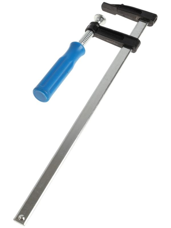 Струбцина F-образная ТУНДРА, пластиковая рукоятка, 300×50×350 мм