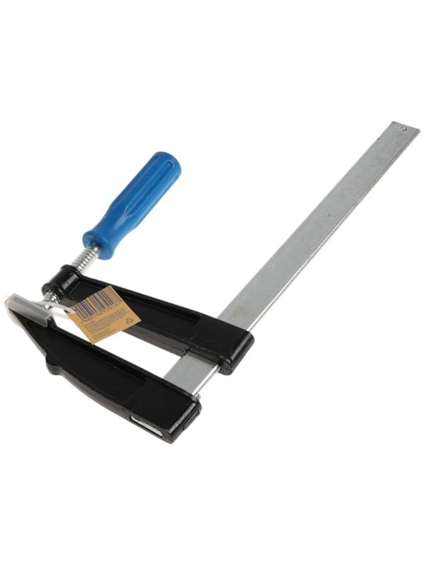 Струбцина F-образная ТУНДРА, пластиковая рукоятка, 300×120×390 мм