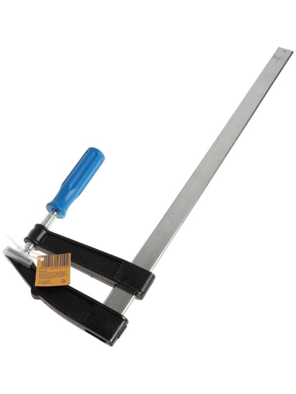 Струбцина F-образная ТУНДРА, пластиковая рукоятка, 500×120×590 мм