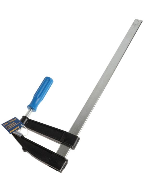 Струбцина F-образная ТУНДРА, пластиковая рукоятка, 500×120×590 мм