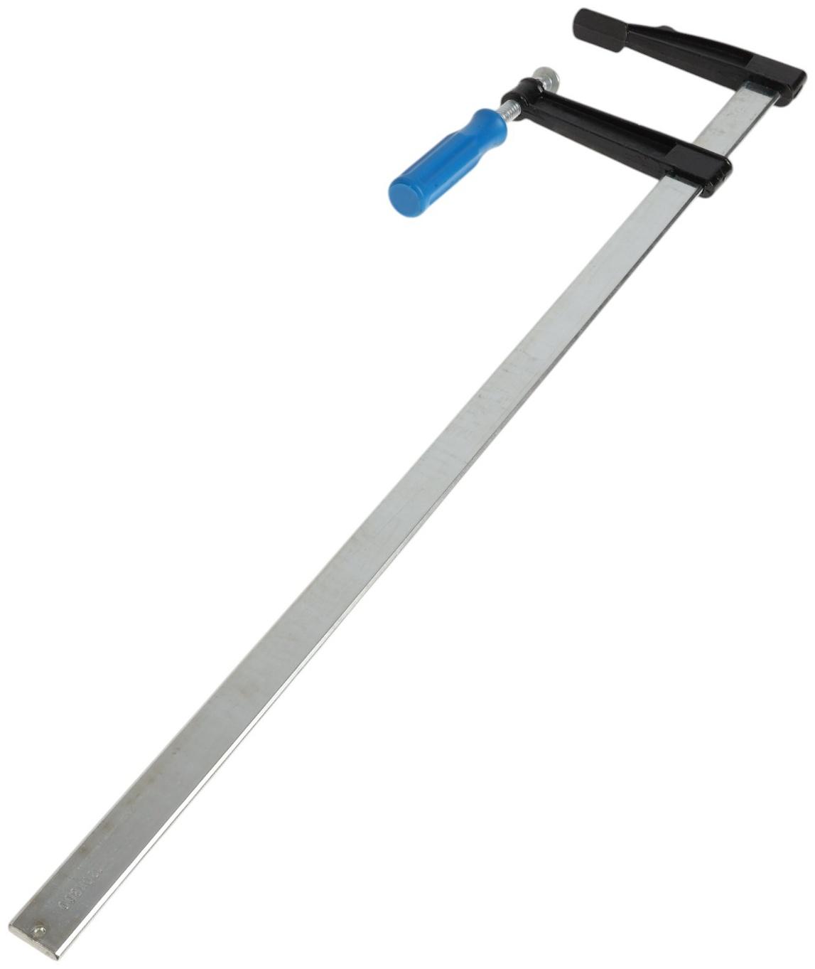 Струбцина F-образная ТУНДРА, пластиковая рукоятка, 800×120×890 мм