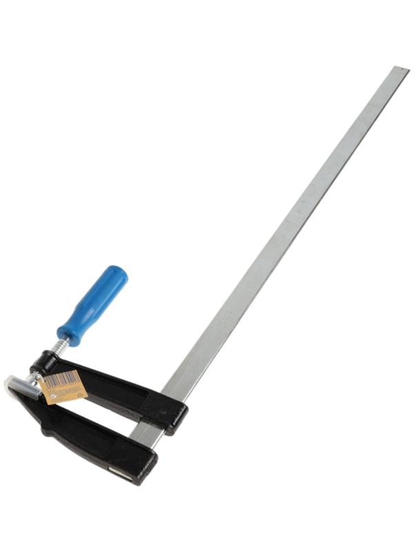 Струбцина F-образная ТУНДРА, пластиковая рукоятка, 800×120×890 мм