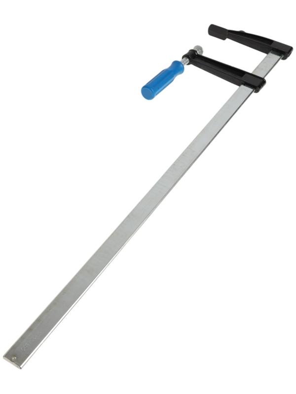 Струбцина F-образная ТУНДРА, пластиковая рукоятка, 800×120×890 мм