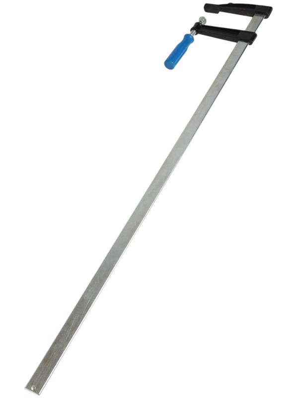 Струбцина F-образная ТУНДРА, пластиковая рукоятка, 1000×120×1090 мм