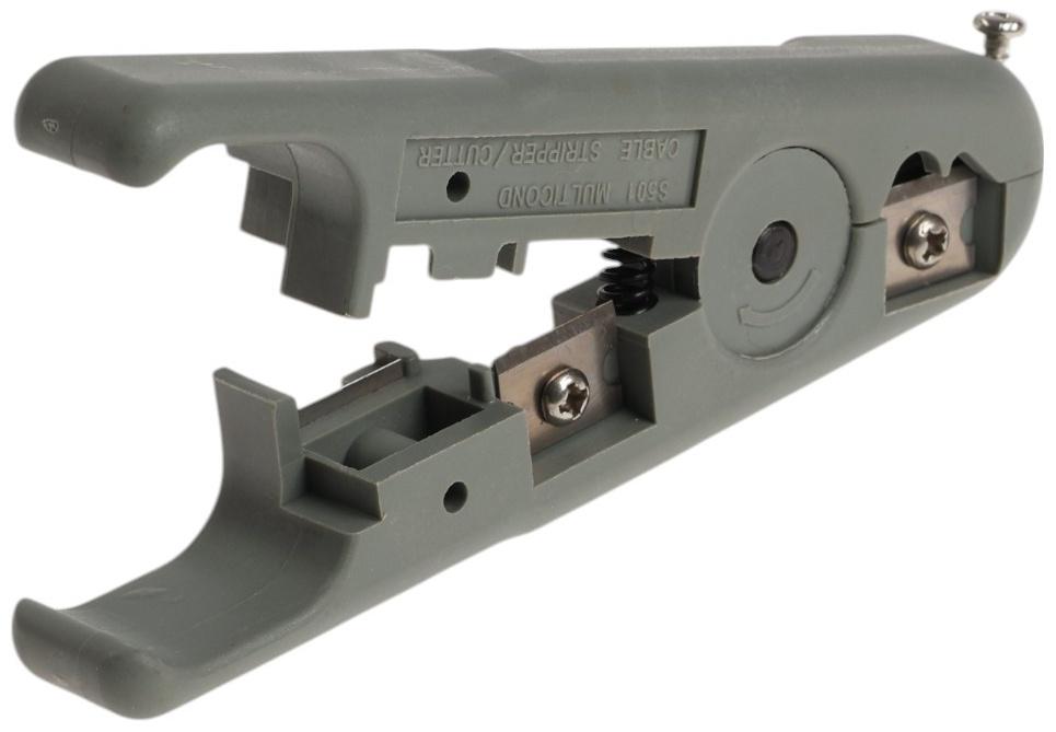 Стриппер ЛОМ, для зачистки и обрезки витой пары, коаксиального кабеля