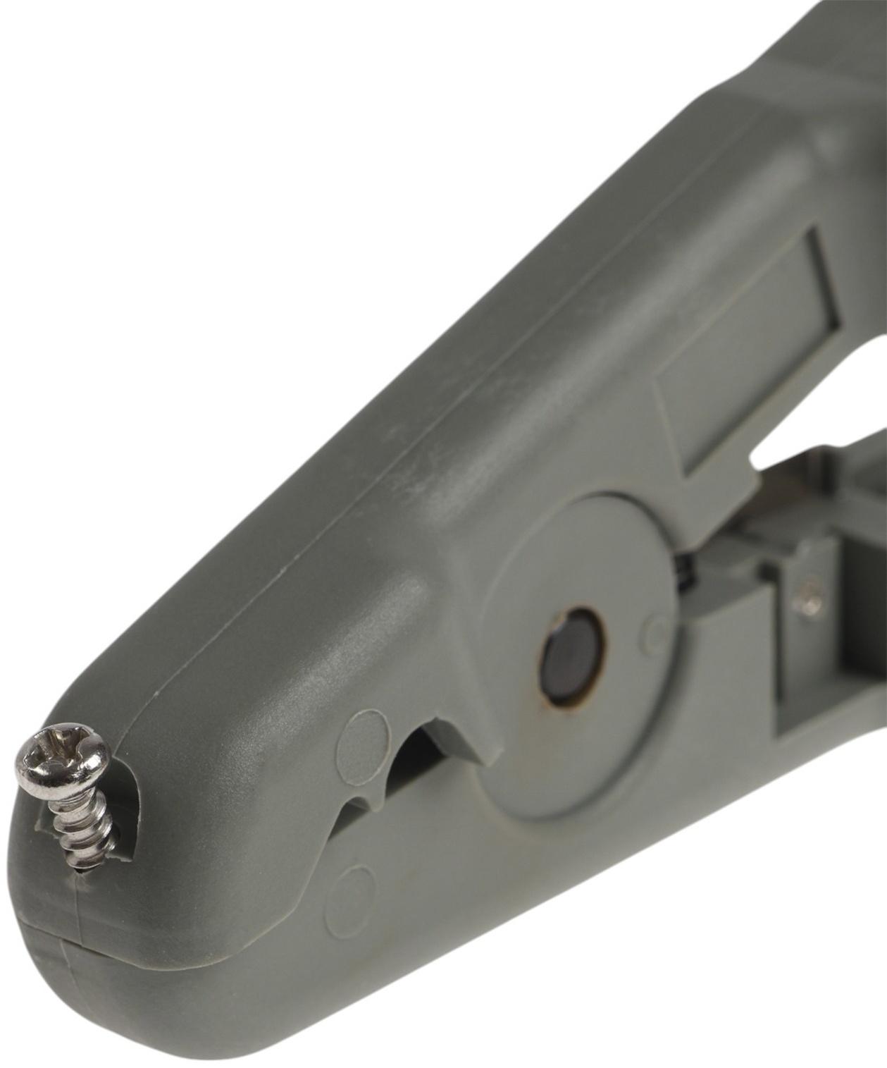 Стриппер ЛОМ, для зачистки и обрезки витой пары, коаксиального кабеля