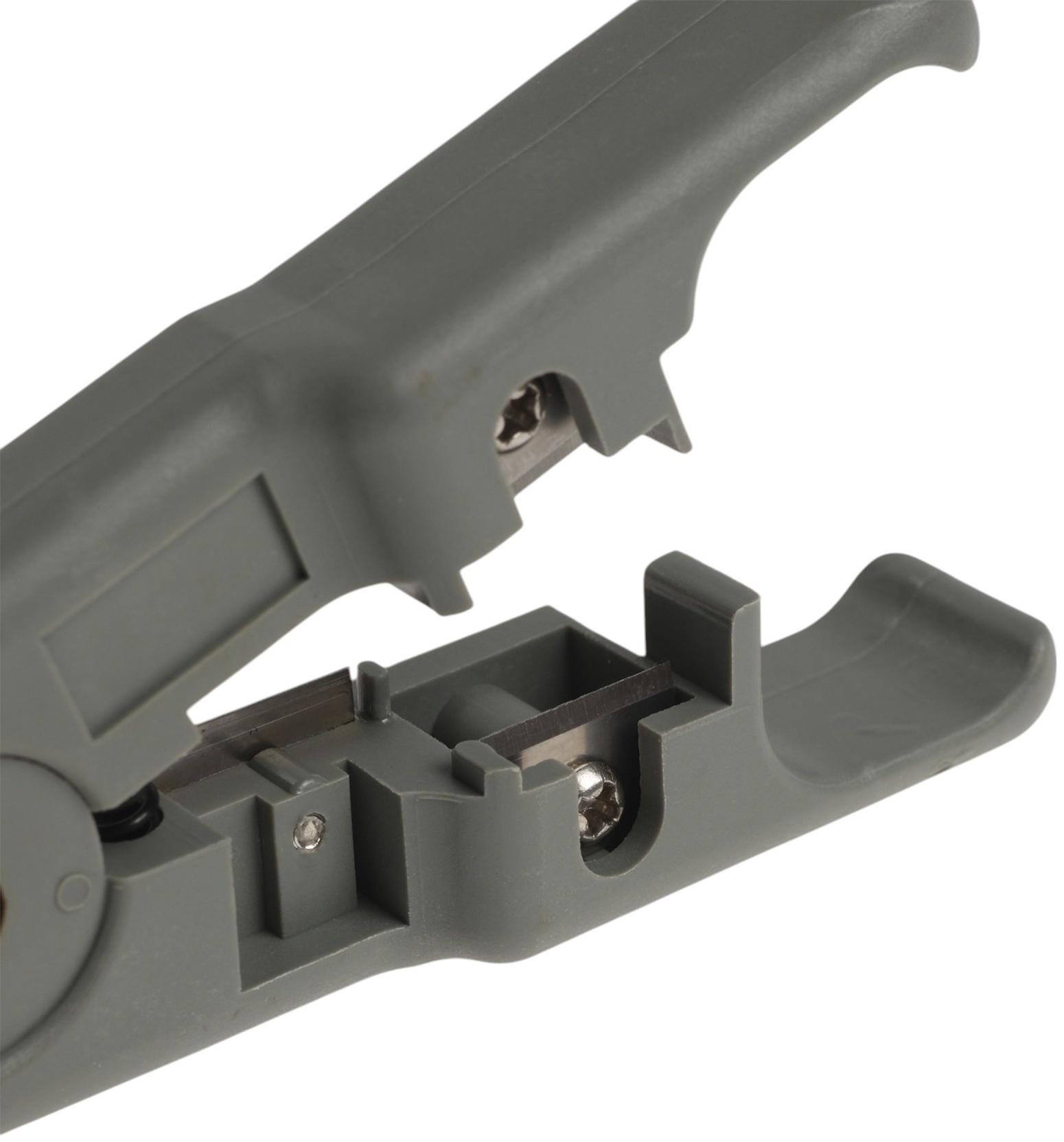 Стриппер ЛОМ, для зачистки и обрезки витой пары, коаксиального кабеля