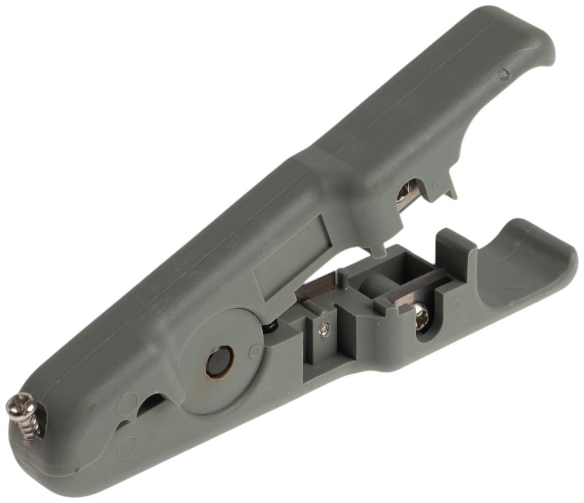 Стриппер ЛОМ, для зачистки и обрезки витой пары, коаксиального кабеля