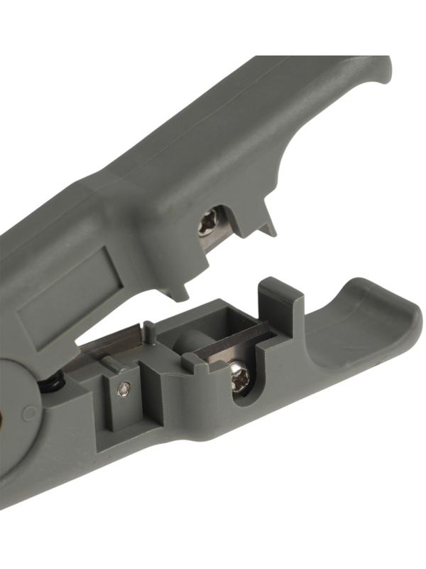 Стриппер ЛОМ, для зачистки и обрезки витой пары, коаксиального кабеля