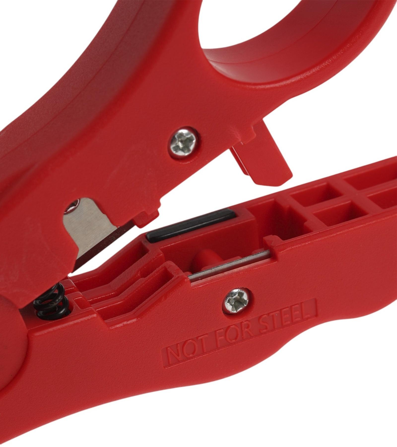 Стриппер ТУНДРА, для зачистки и обрезки витой пары, коаксиального кабеля RG-59/6/7/11