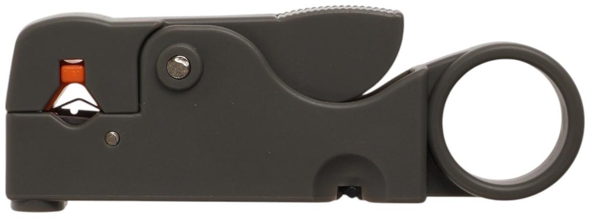 Стриппер ТУНДРА, для зачистки коаксиального кабеля RG-58/59, 4-6-8-12 мм