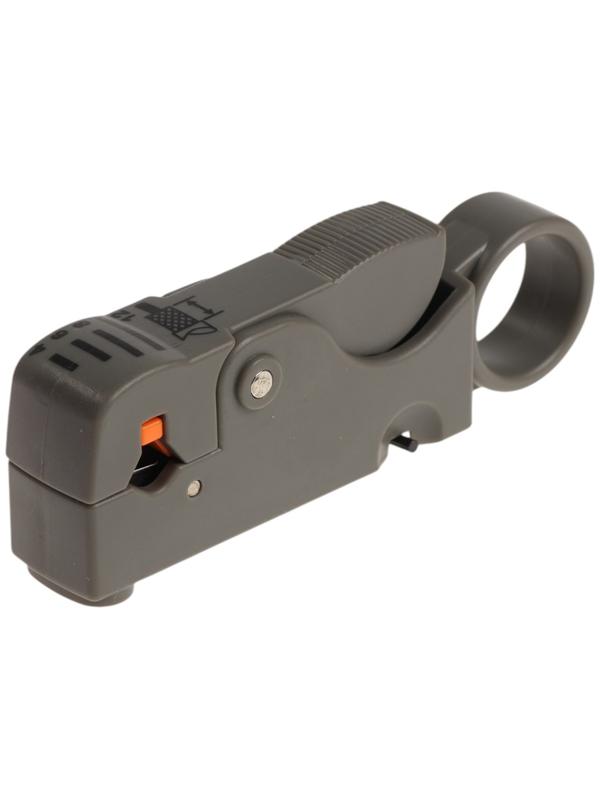 Стриппер ТУНДРА, для зачистки коаксиального кабеля RG-58/59, 4-6-8-12 мм