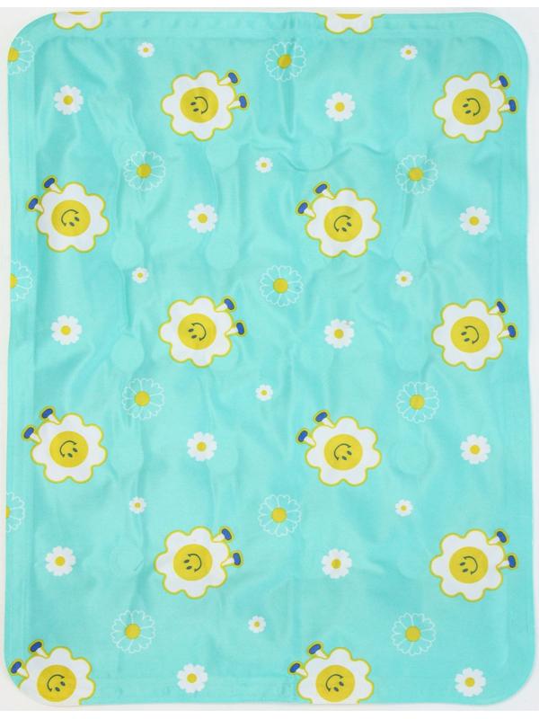 Коврик охлаждающий (гель), 40 х 30 см, ромашки