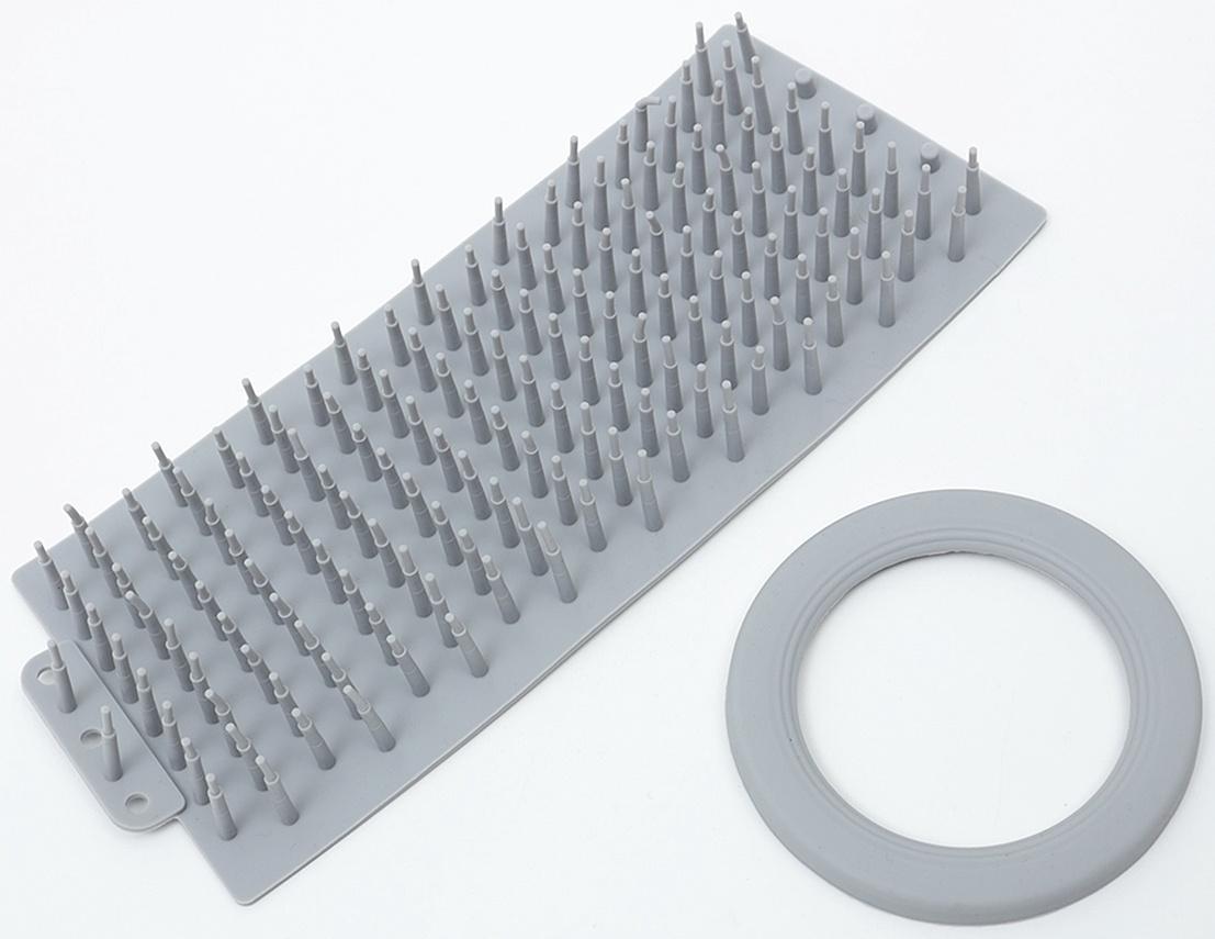 Лапомойка для собак и кошек FW-01, автоматическая, от батареек, белая