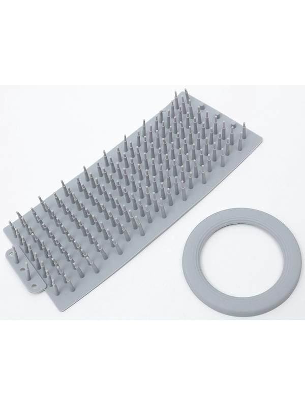 Лапомойка для собак и кошек FW-01, автоматическая, от батареек, белая