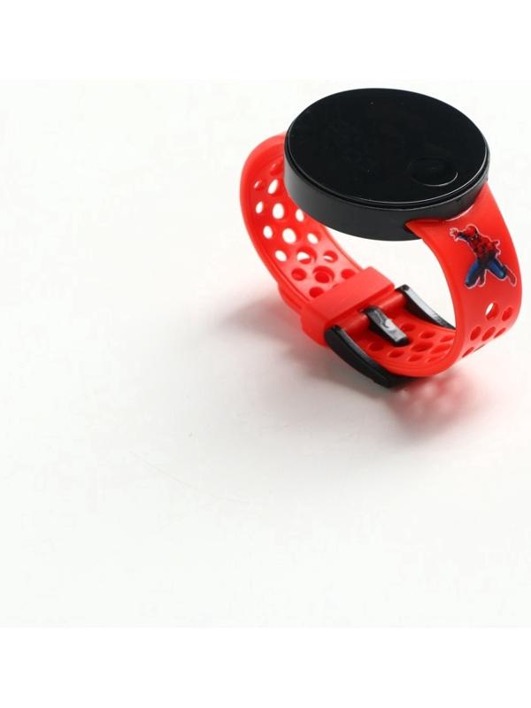 Часы детские электронные Marvel «Человек-паук», на батарейках