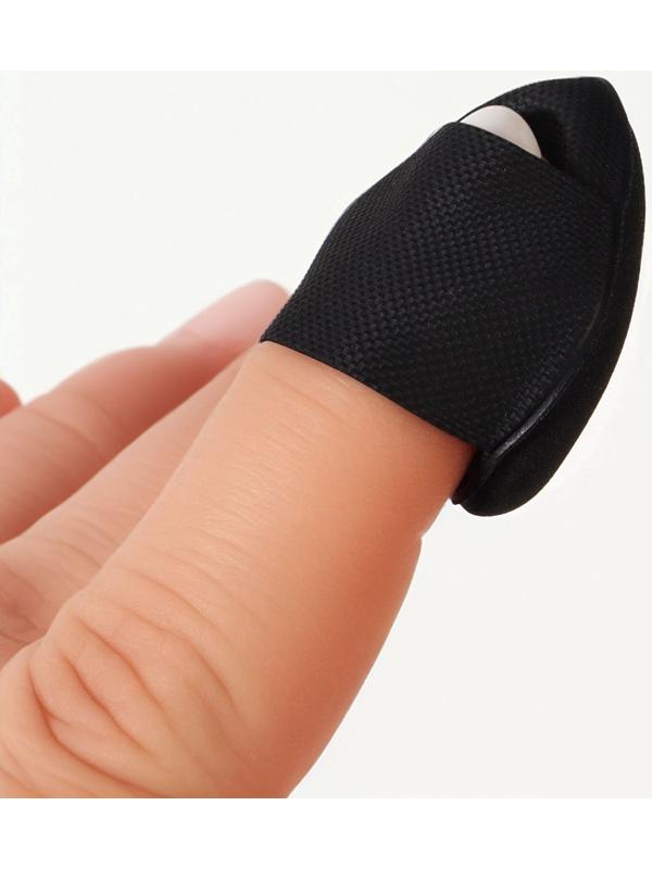 Спонжи для макияжа, в футляре, набор 2 шт.: спонж «капля», пуховка, чёрные