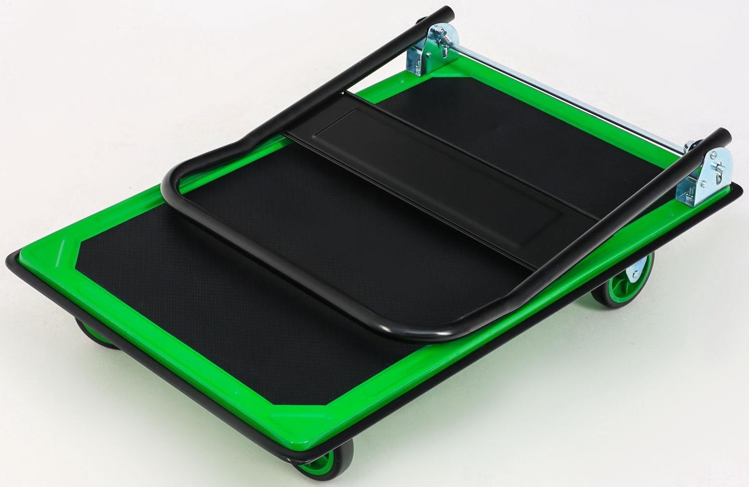 Тележка платформенная складная, для перевозки грузов, нагрузка до 300 кг, сталь, Greengo