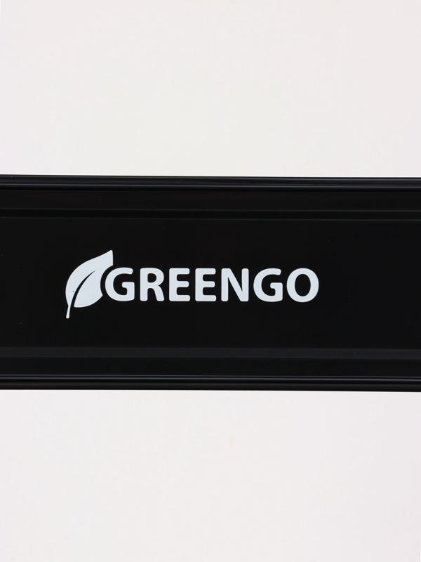 Тележка платформенная складная, для перевозки грузов, нагрузка до 300 кг, сталь, Greengo