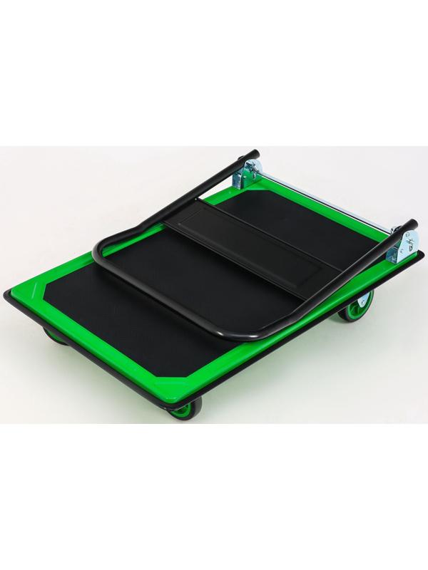 Тележка платформенная складная, для перевозки грузов, нагрузка до 300 кг, сталь, Greengo