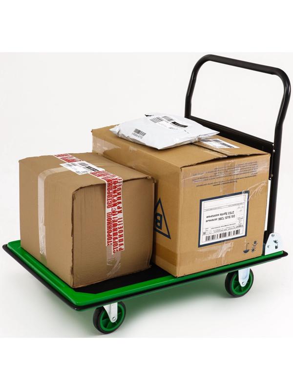 Тележка платформенная складная, для перевозки грузов, нагрузка до 300 кг, сталь, Greengo