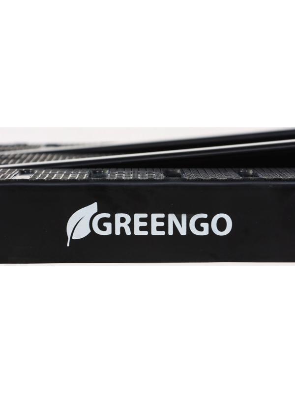 Тележка складная с раздвижной платформой, для перевозки грузов, нагрузка до 100 кг, телескопическая ручка, пластик, Greengo