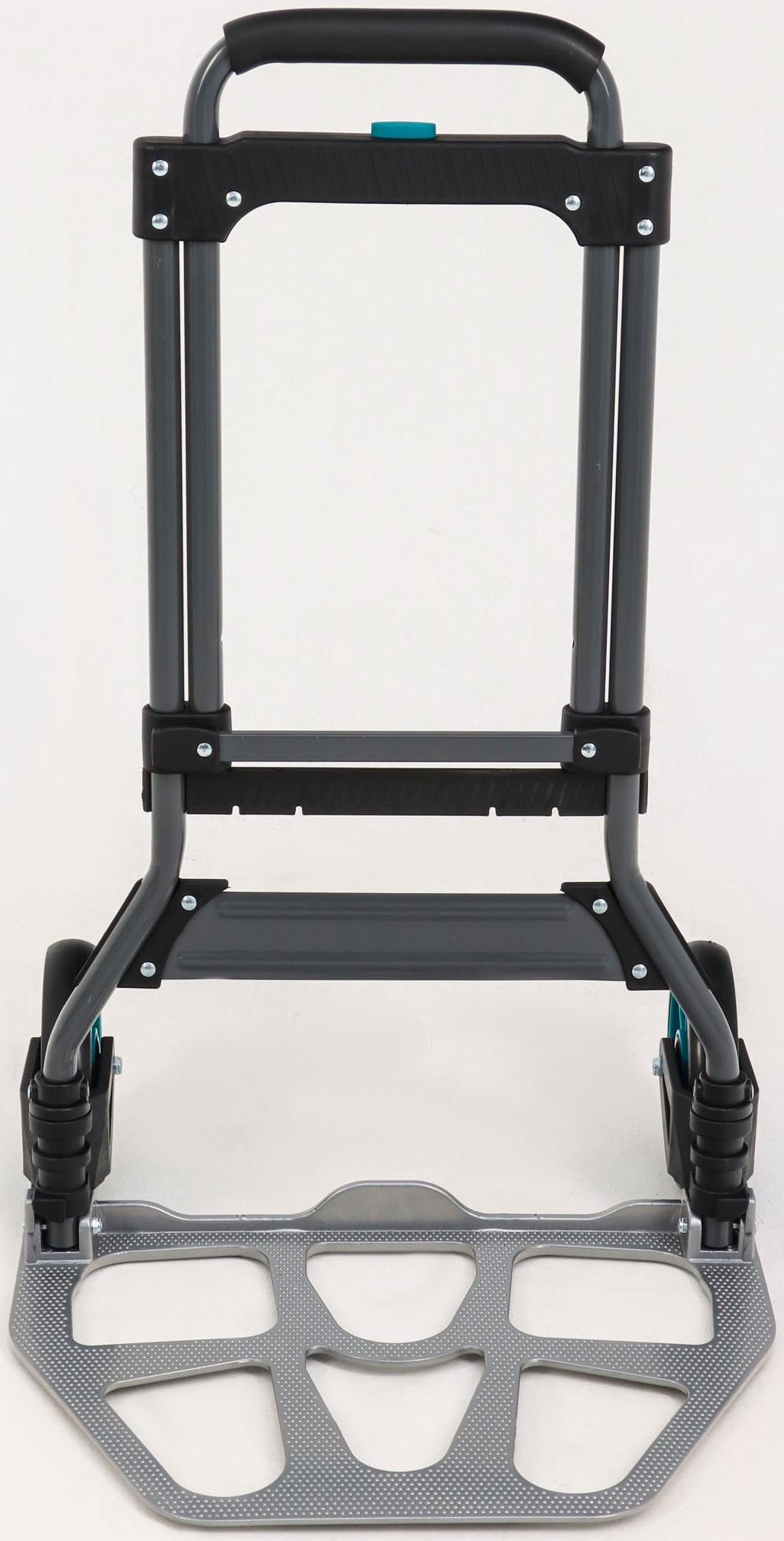 Тележка ручная хозяйственная, двухколёсная, нагрузка до 100 кг, складная, грузовая, Greengo