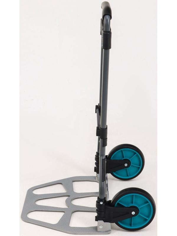 Тележка ручная хозяйственная, двухколёсная, нагрузка до 100 кг, складная, грузовая, Greengo