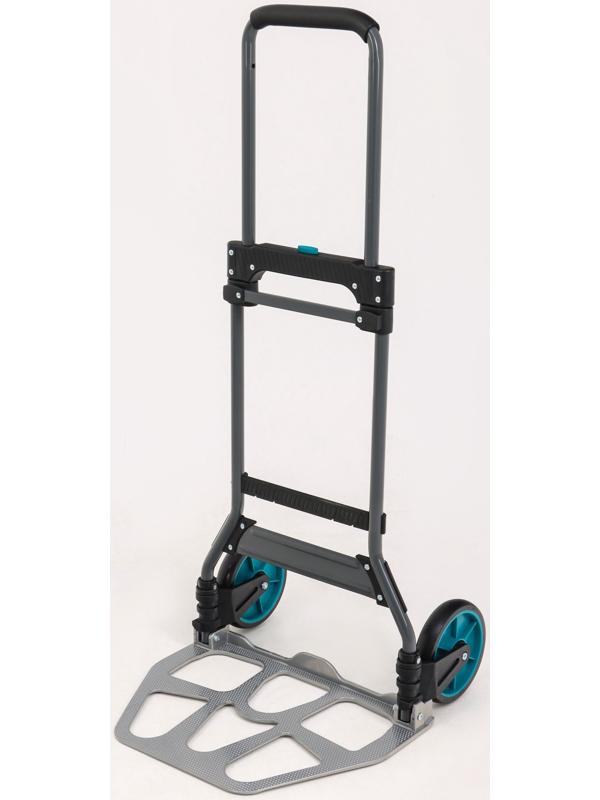 Тележка ручная хозяйственная, двухколёсная, нагрузка до 100 кг, складная, грузовая, Greengo