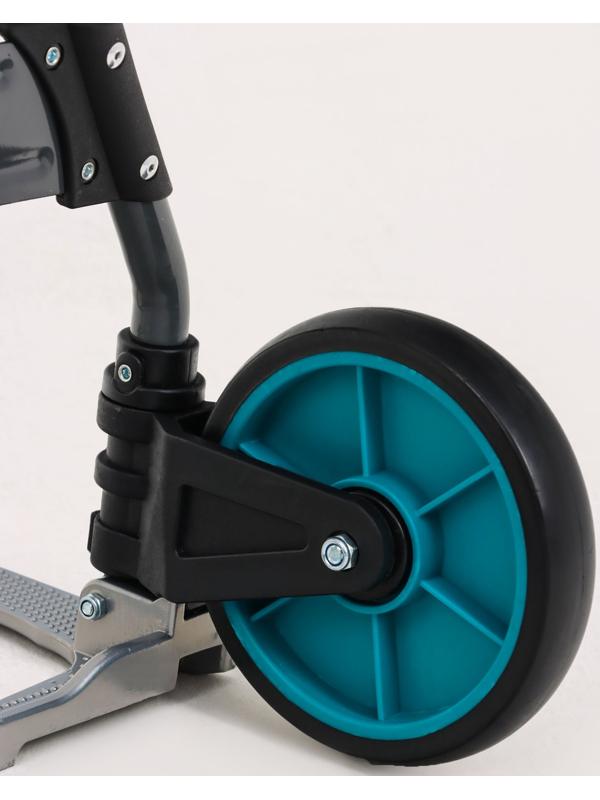 Тележка ручная хозяйственная, двухколёсная, нагрузка до 100 кг, складная, грузовая, Greengo