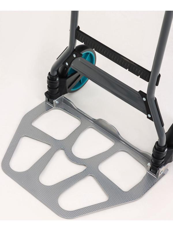 Тележка ручная хозяйственная, двухколёсная, нагрузка до 100 кг, складная, грузовая, Greengo