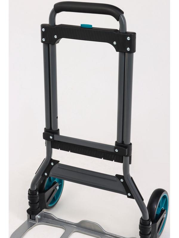 Тележка ручная хозяйственная, двухколёсная, нагрузка до 100 кг, складная, грузовая, Greengo