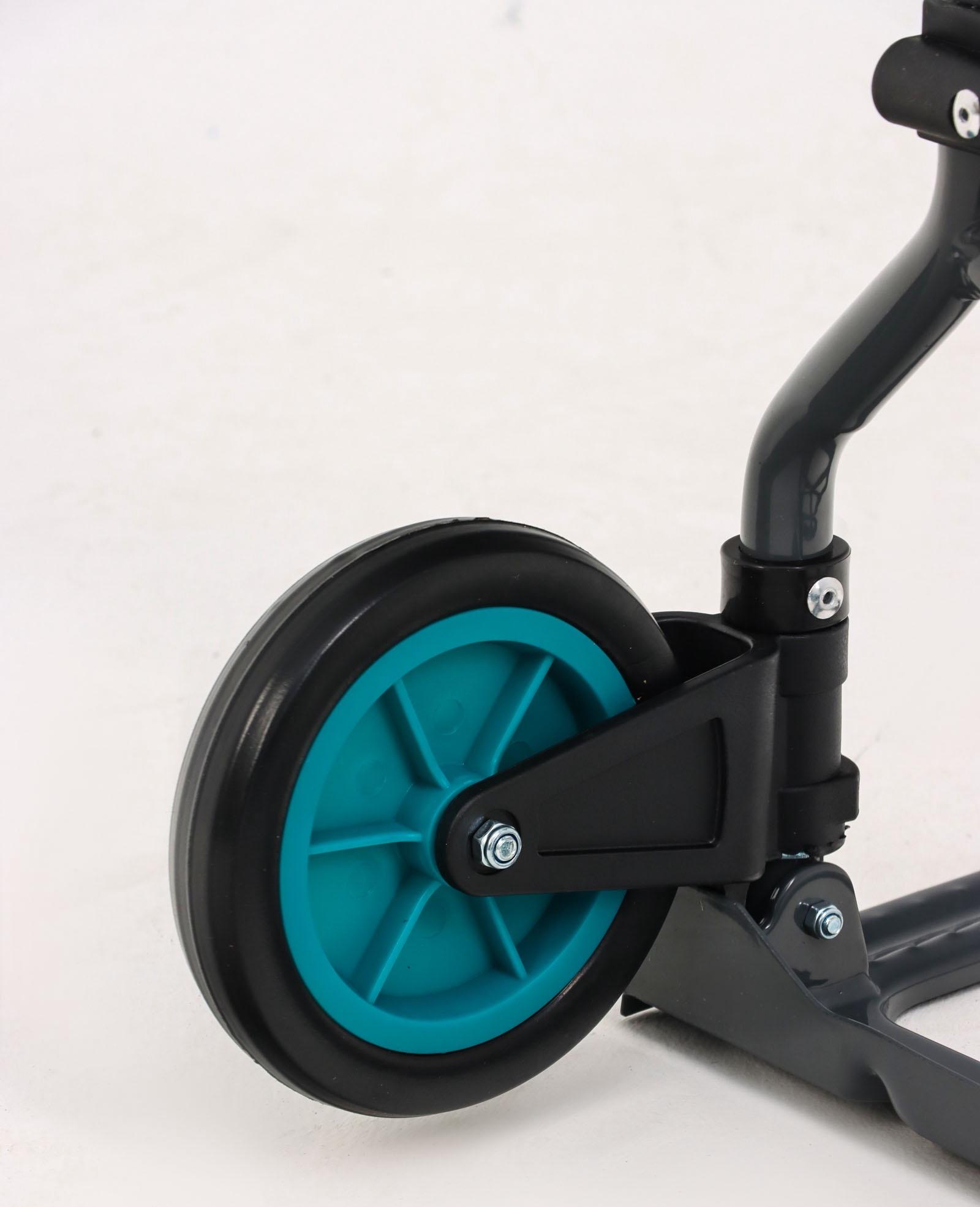 Тележка ручная хозяйственная, двухколёсная, нагрузка до 60 кг, складная, грузовая, Greengo