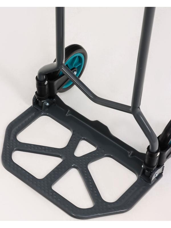 Тележка ручная хозяйственная, двухколёсная, нагрузка до 60 кг, складная, грузовая, Greengo