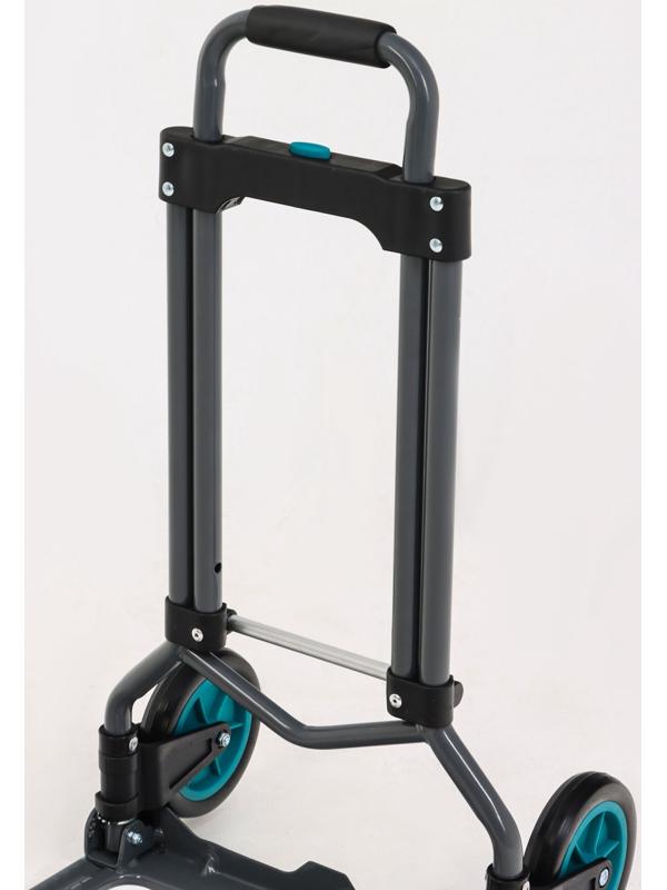 Тележка ручная хозяйственная, двухколёсная, нагрузка до 60 кг, складная, грузовая, Greengo