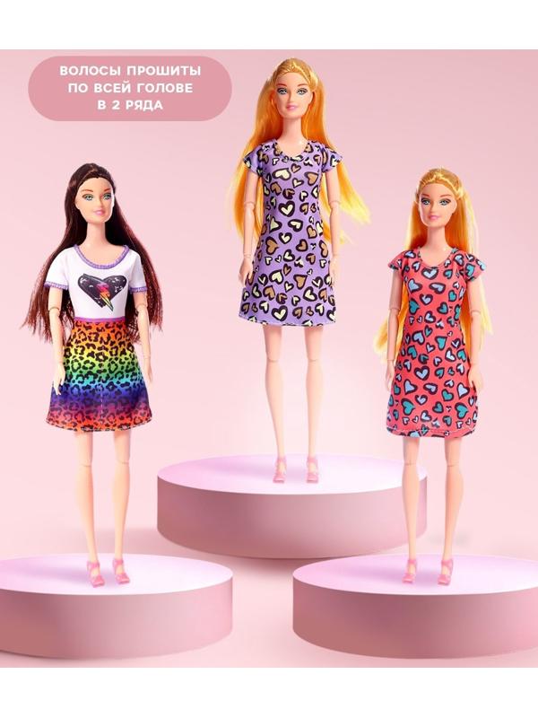 Кукла - модель «Красотка», с аксессуарами, МИКС