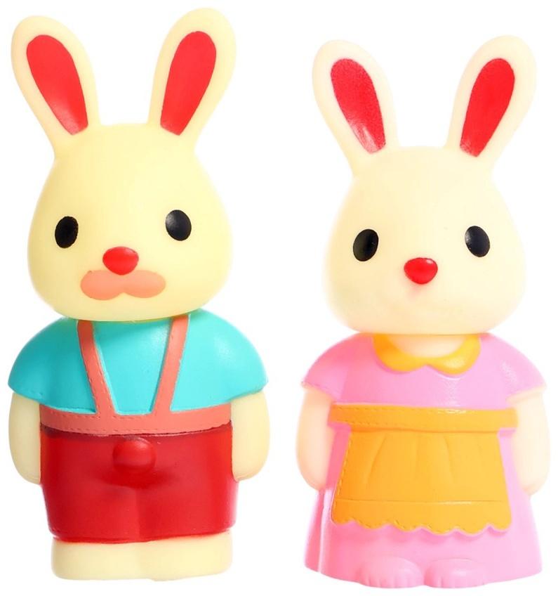 Питомцы - сюрприз «Зверята. Семья», 2 игрушки, МИКС