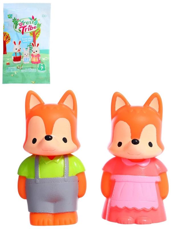 Питомцы - сюрприз «Зверята. Семья», 2 игрушки, МИКС