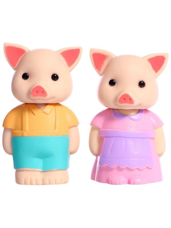 Питомцы - сюрприз «Зверята. Семья», 2 игрушки, МИКС