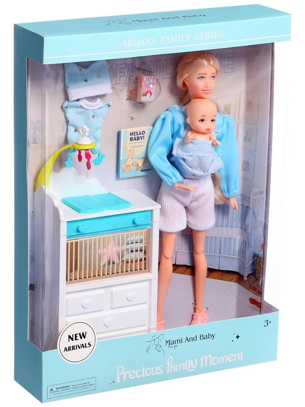 Кукла - модель «Счастливая мамочка», с аксессуарами