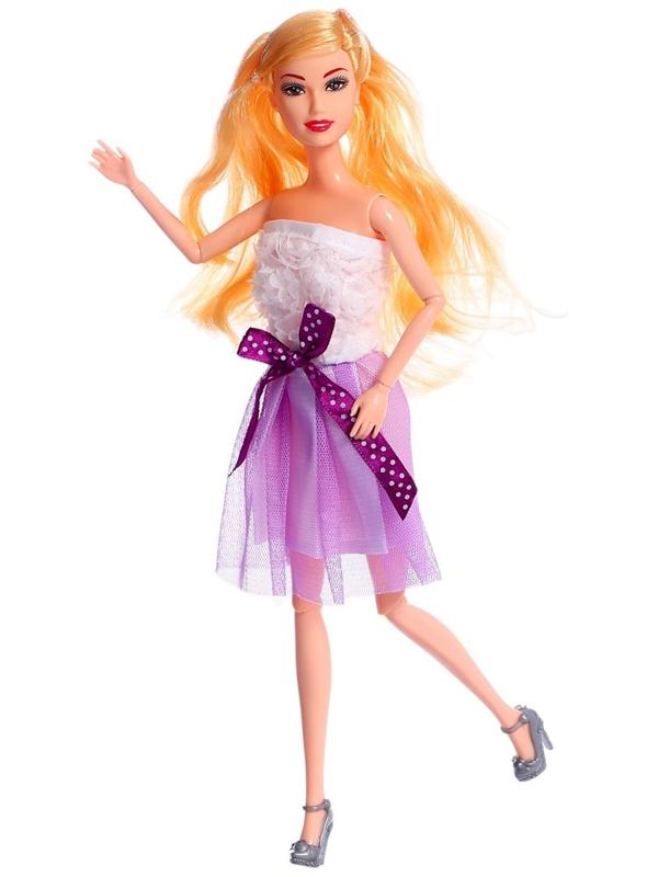 Кукла - модель шарнирная «Прогулка со щеночками», с аксессуарами