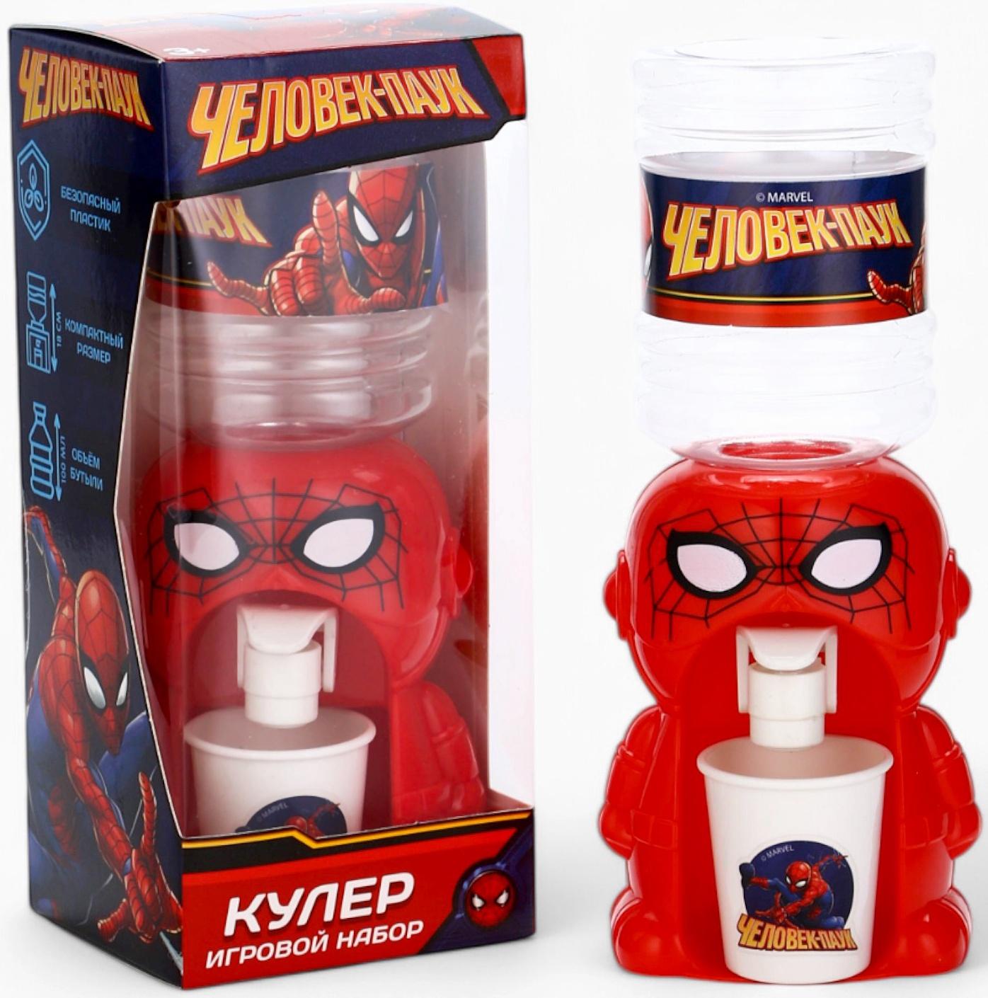 Кулер для воды детский «Человек-паук», 100 мл