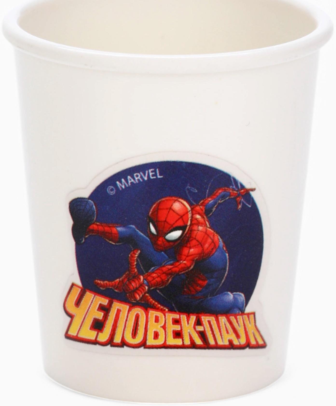 Кулер для воды детский «Человек-паук», 100 мл
