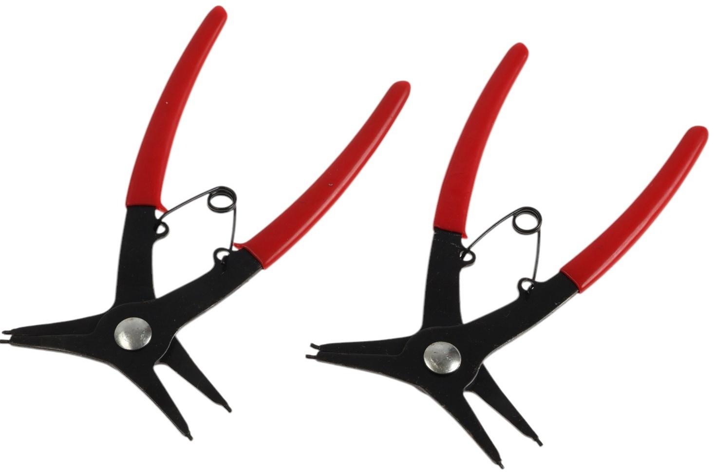 Набор съемников для стопорных колец ТУНДРА, 130 мм