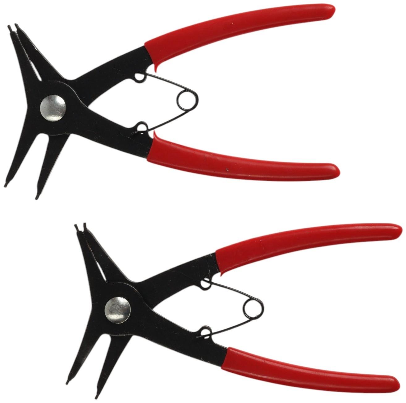 Набор съемников для стопорных колец ТУНДРА, 130 мм