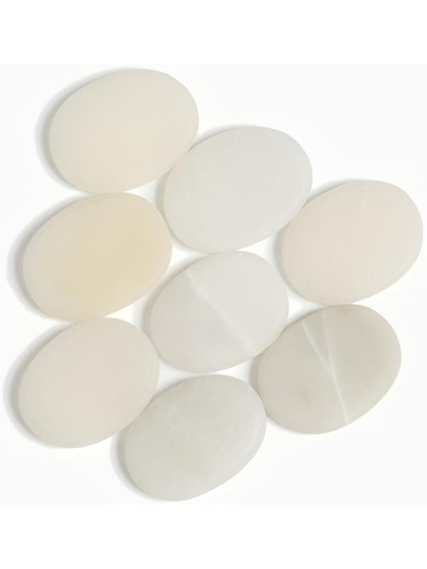 Камни для СПА 3*4 белый 8 шт