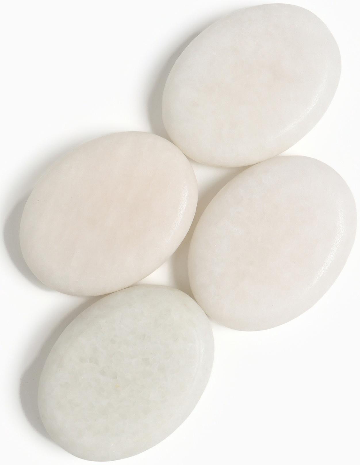 Камни для СПА 6*8 белый  4 шт