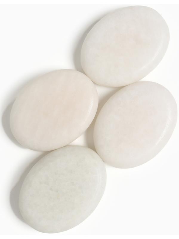 Камни для СПА 6*8 белый  4 шт