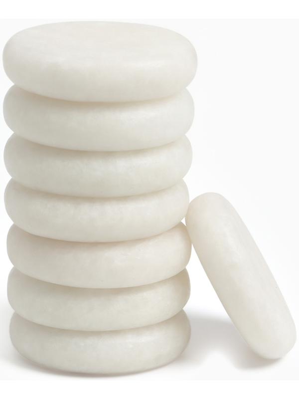 Камни для СПА 6*8 белый  8 шт