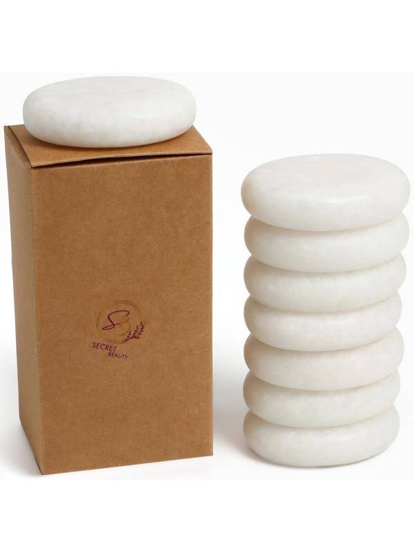 Камни для СПА 6*8 белый  8 шт